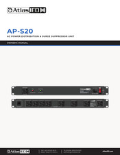 Atlas IED AP-S20 Owner's Manual