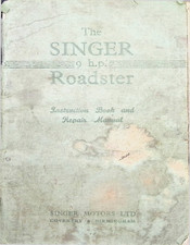 Singer Roadster Instruction And Repair Manual