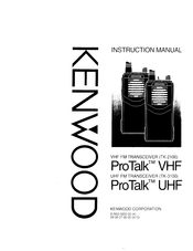 Kenwood ProTalk TK-3100 Instruction Manual