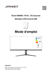 JAPANNEXT JN-i215FLFHSP-C65W User Manual