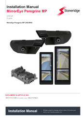 Stoneridge MirrorEye Peregrine MP RHD Installation Manual