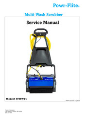 Tacony Powr-Flite PFMW14 Service Manual