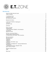 Sharp PA-3100E Operation Manual