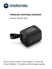 Motorola ROKR 300 Quick Start Manual