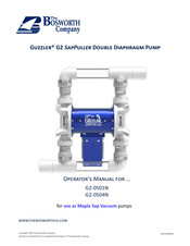 Bosworth Guzzler G2-0501N Operator's Manual