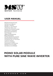 MSW Motor Technics MSW-CSMH-100 User Manual