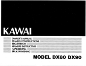 Kawai DX80 Owner's Manual