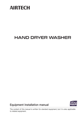 AirTech AHD-100DW-DC Installation Manual
