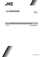 JVC LT-32VAH34IW Instructions Manual