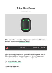 AJAX Button User Manual