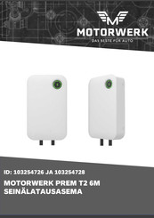 MOTORWERK WB20 Series Manual