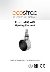 Ecostrad iQ WiFi Heating Element Instruction Manual