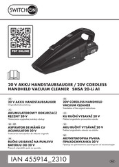 Switch On SHSA 20-Li A1 Translation Of The Original Instructions