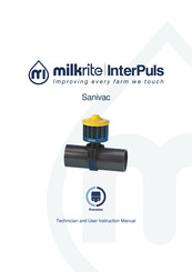 InterPuls milkrite Sanivac User Instruction Manual