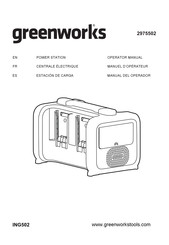 GreenWorks ING502 Operator's Manual