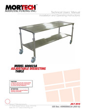 MORTECH 600023A Technical  User's Manual