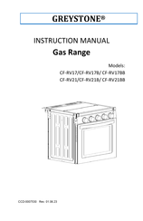 Greystone CF-RV21B Instruction Manual