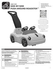 Step2 Side-By-Side Push Around Roadster Assembly Instructions Manual