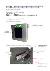 SixCase SmartCase SC1230 Instruction Document