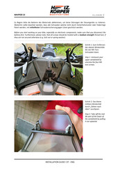 Heizkörper NAVPOD 21 Install Manual