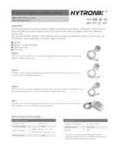 Hytronik HIR09/F Manual