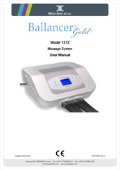 Mego Afek Ballancer Gold 1212 User Manual