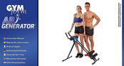 GYMFORM AB GENERATOR Instruction Manual