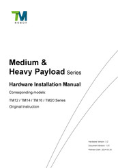 Techman Robot Medium Series Hardware Installation Manual