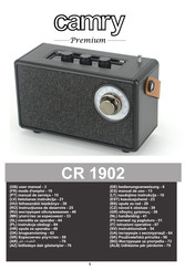 camry Premium CR 1902 User Manual
