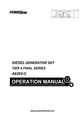 Powerlink A625V-C Operation Manual