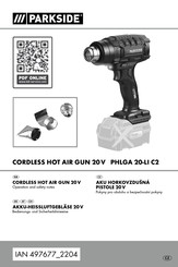 Parkside 497677 2204 Operation And Safety Notes