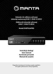 Manta DVBT024PRO User Manual