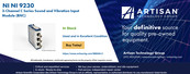 National Instruments 9230 Getting Started Manual