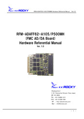 K.K. Rocky RFM-ADAFF62-A105/P500MH Hardware Reference Manual