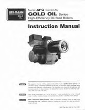 Weil-McLain Beckett AFG Instruction Manual