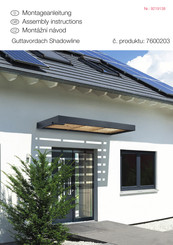 Gutta Shadowline 7600203 Assembly Instructions Manual