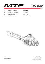 Mountfield MTF GBA 19-60T User Manual
