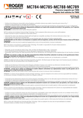 Roger Technology MC785 Instructions Manual