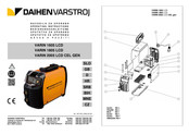Daihen varstroj VARIN 1805 LCD Operating Instructions Manual