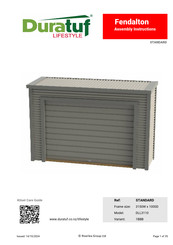 Duratuf FENDALTON DLL3110 Assembly Instructions Manual
