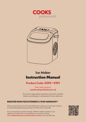 Cooks Professional K591 Instruction Manual