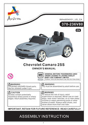 Aosom 370-236V80 Owner's Manual
