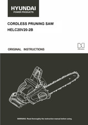 Hyundai HELC20V20-2B Original Instructions Manual