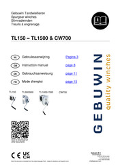 GEBUWIN TL300 Series Instruction Manual