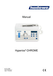 hadewe Hyperios4 CHROME Manual