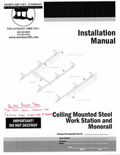 Mortuary Lift The Ultimate 1000 Lift Installation Manual