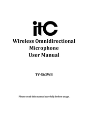 ITC TV-S63WB User Manual