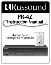 Russound PR-4Z Instruction Manual