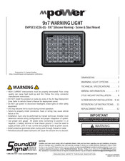 Soundoff Signal MPower EMPSE15C Series Manual
