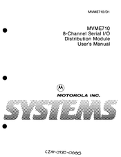 Motorola MVME710 User Manual